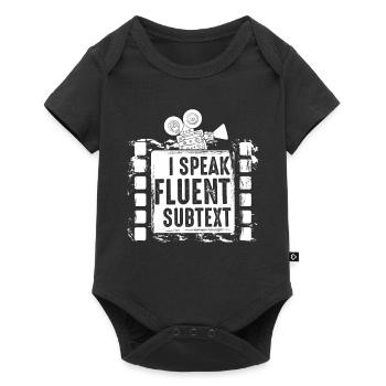 Dialogue Dissector Screenwriter - Baby Premium short-sleeve bodysuit - black - Front