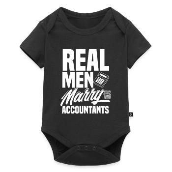 Funny Tax Advisor Accountant Gift - Baby Premium short-sleeve bodysuit - black - Front