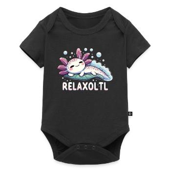 Relaxolotl Axolotl Lovers Cute Animals Relax - Baby Premium short-sleeve bodysuit - black - Front