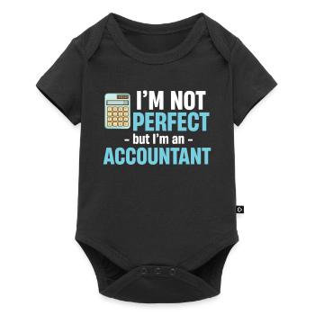 I'm not perfect, but I'm a - Baby Premium short-sleeve bodysuit - black - Front