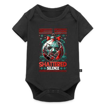 Shattered Silence Christmas Ball Horror Slasher - Baby Premium short-sleeve bodysuit - black - Front