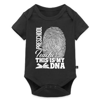 Preschool Teacher Preschool Teacher Is My DNA - Baby Premium short-sleeve bodysuit - black - Front
