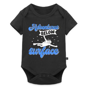 Scuba Diving, Scuba Diving, Holiday Sea Diver - Baby Premium short-sleeve bodysuit - black - Front