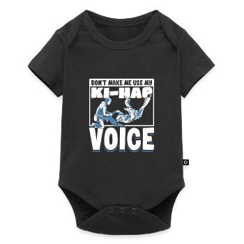 Voix Ki-Hap - Hapkido - Body à manches courtes Premium Bébé - noir - Devant