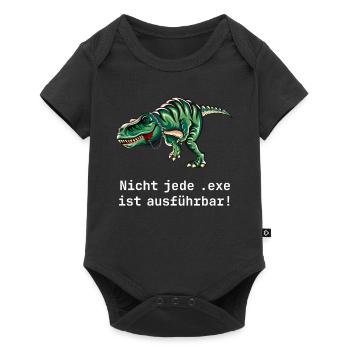 Programmierer Spruch Informatik Computer Geek - Baby Premium Kurzarmbody - Schwarz - Vorne