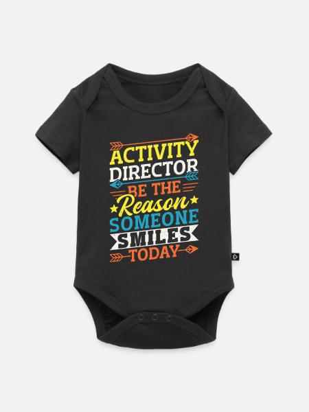 Activity Director Appreciation - Baby Premium Kurzarmbody - Schwarz