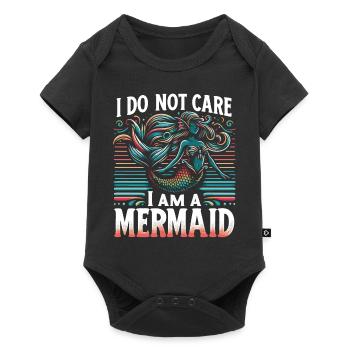 Mermaid Fable Mermaids Fairy Tale - Baby Premium short-sleeve bodysuit - black - Front