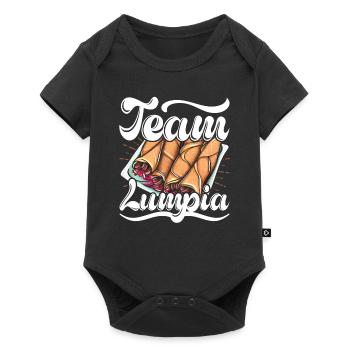 L’équipe Lumpia - Body à manches courtes Premium Bébé - noir - Devant