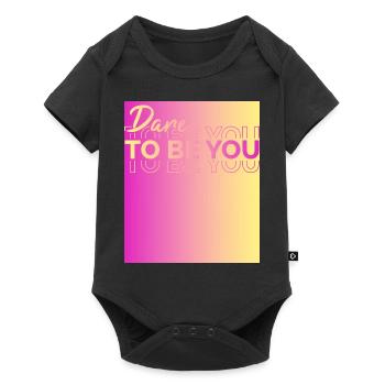 Soyez vous-même ! Confiance en soi, pensée positive, motivation - Body à manches courtes Premium Bébé - noir - Devant