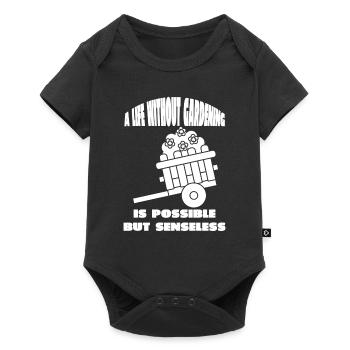 Garden Hobby Gardener Gardening Gardener Gardening - Baby Premium short-sleeve bodysuit - black - Front