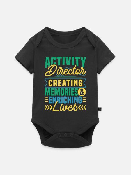 Activity Director Appreciation - Baby Premium Kurzarmbody - Schwarz
