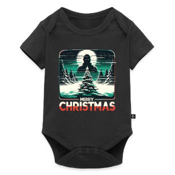 Merry Christmas Festive Slasher Candy Cane Menace - Baby Premium short-sleeve bodysuit - black - Front