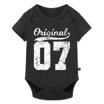 07 Original 17 Years Boy Girl Birthday - Baby Premium short-sleeve bodysuit - black - Front