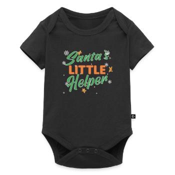 Christmas Baking Cookies Cookie Cookie Merry - Baby Premium short-sleeve bodysuit - black - Front