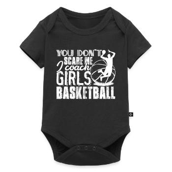 Basketball Basketball Coach Girl - Baby Premium short-sleeve bodysuit - black - Front