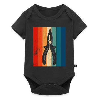 Electrician Saying Electrician's Journeyman - Baby Premium short-sleeve bodysuit - black - Front