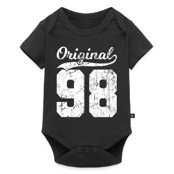 98 Original 26 Years Man Wife Birthday - Baby Premium short-sleeve bodysuit - black - Front