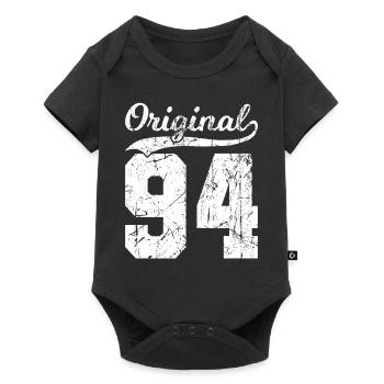 94 Original 30 ans mari femme anniversaire - Body à manches courtes Premium Bébé - noir - Devant