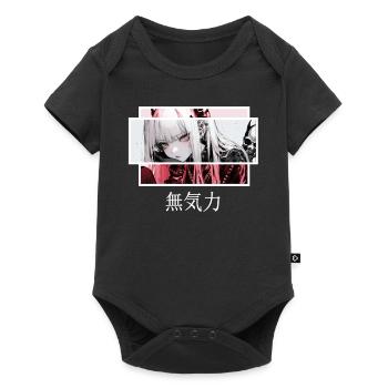 Evil Girl Grunge Aesthetic Dark Gothic Anime Haraj - Baby Premium Kurzarmbody - Schwarz - Vorne