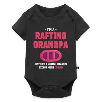 Never underestimate an old man who - Baby Premium short-sleeve bodysuit - black - Front