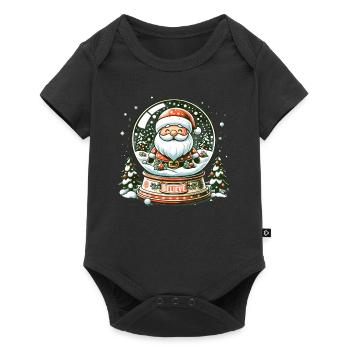 Croire Père Noël - Vacances Noël drôle en famille - Body à manches courtes Premium Bébé - noir - Devant