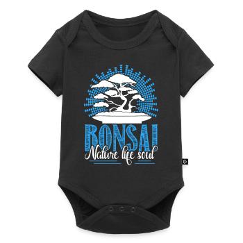 Bonsai Bonsai Nature Life Soul - Baby Premium short-sleeve bodysuit - black - Front
