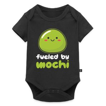 Kawaii Mochi Japanese Dessert Inspired - Baby Premium short-sleeve bodysuit - black - Front