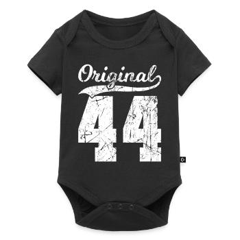 44 Original 80 Years Man Wife Birthday - Baby Premium short-sleeve bodysuit - black - Front