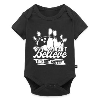 Bowling Bowling I Can't Believe It's Not Gutter - Baby Premium short-sleeve bodysuit - black - Front