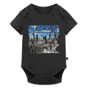 New York City NY NYC Souvenir cadeau - Body à manches courtes Premium Bébé - noir - Devant