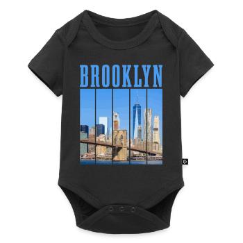 New York City NY NYC Souvenir cadeau - Body à manches courtes Premium Bébé - noir - Devant