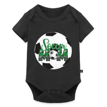 Soccer Mom - Baby Premium short-sleeve bodysuit - black - Front