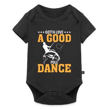 I love a good pole dance - Baby Premium short-sleeve bodysuit - black - Front