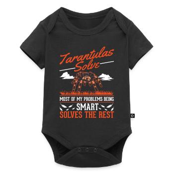 Tarantula Spider Tarantula - Baby Premium short-sleeve bodysuit - black - Front