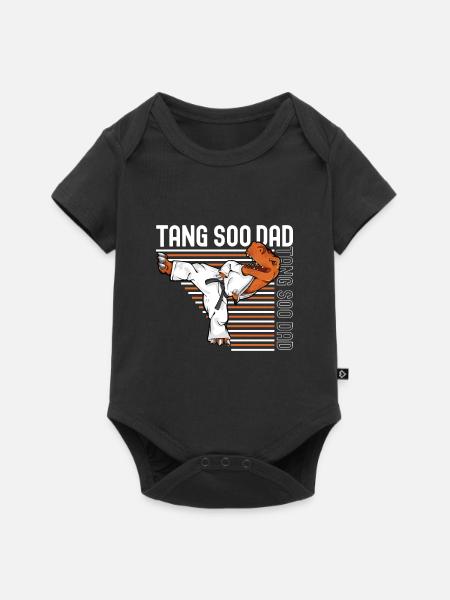 Tang Soo Do Papa - Baby Premium Kurzarmbody - Schwarz