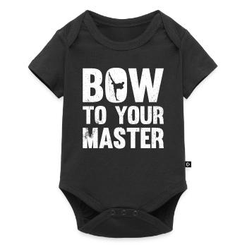 Kickboxen Kickboxer Kickboxing - Baby Premium short-sleeve bodysuit - black - Front