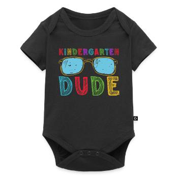 Maternelle Mec Drôle Pré École Maternelle Bff Meilleur Ami - Body à manches courtes Premium Bébé - noir - Devant