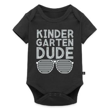 Kindergarten Dude Funny Pre School Bff Best Friend - Baby Premium short-sleeve bodysuit - black - Front