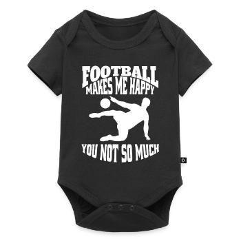Soccer Team Soccer Design Soccer Player - Baby Premium short-sleeve bodysuit - black - Front