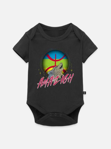 Amazigh - Body à manches courtes Premium Bébé - noir