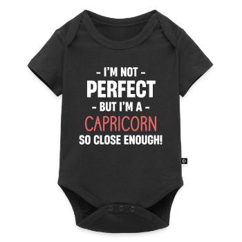 I'm not perfect, but I'm a - Baby Premium short-sleeve bodysuit - black - Front
