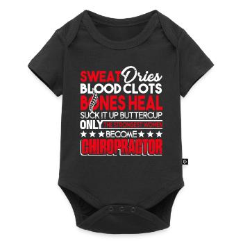 Chiropractor Strongest Women Become Chiropractor - Baby Premium short-sleeve bodysuit - black - Front