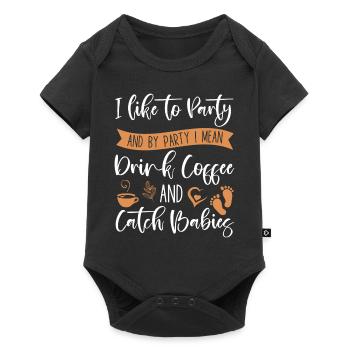 LD Labour And Delivery Nurse - Baby Premium short-sleeve bodysuit - black - Front
