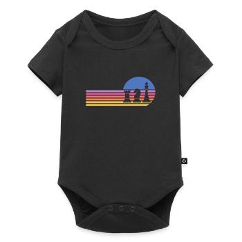 Chess Chessboard Checkmate Chess Player - Baby Premium short-sleeve bodysuit - black - Front