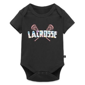 Lacrosse Girl Lax Girl Player Women - Baby Premium short-sleeve bodysuit - black - Front