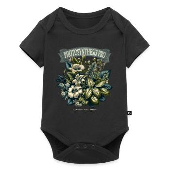 Passionné de jardinage Photosynthesis Pro Plants - Body à manches courtes Premium Bébé - noir - Devant