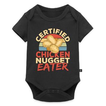 Nug Life Chicken Lover Nuggets Lover Chicken - Body à manches courtes Premium Bébé - noir - Devant