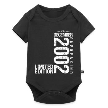 December 2002 December Anniversary December 2002 - Baby Premium short-sleeve bodysuit - black - Front