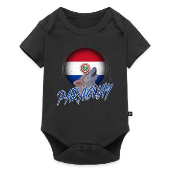 Paraguay - Baby Premium short-sleeve bodysuit - black - Front
