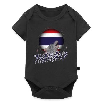 Thailand - Baby Premium short-sleeve bodysuit - black - Front